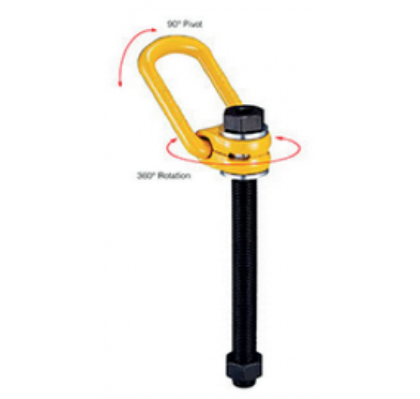 Yoke Grade 8 Metric Thread Swivel Anchor Point Lifting Gear Direct
